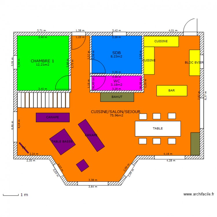 AUTECHAUX. Plan de 0 pièce et 0 m2