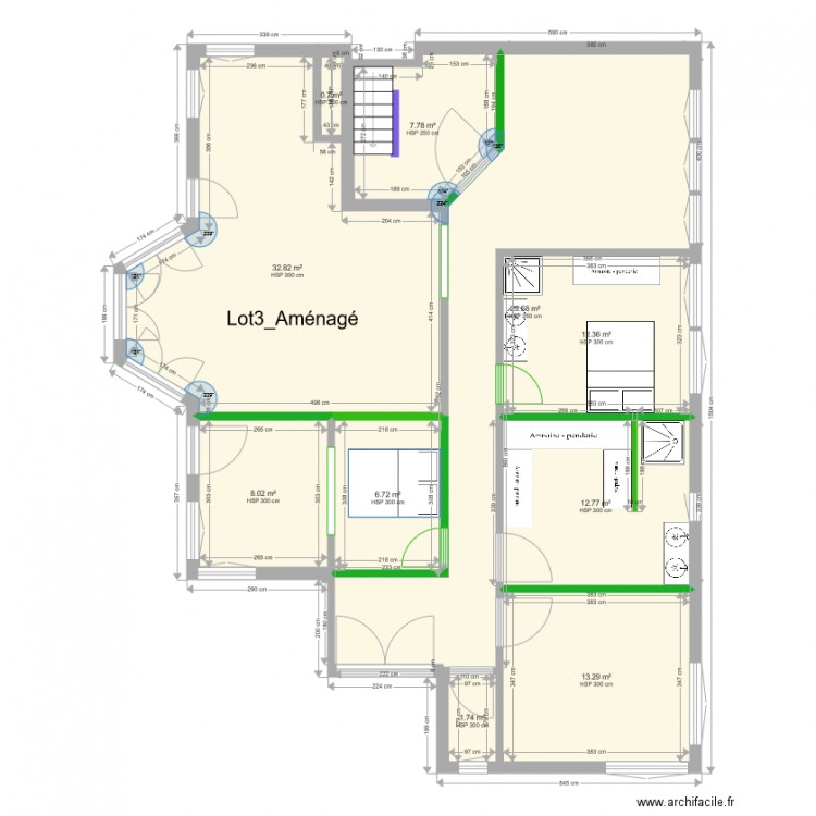 Portet Lot32. Plan de 0 pièce et 0 m2