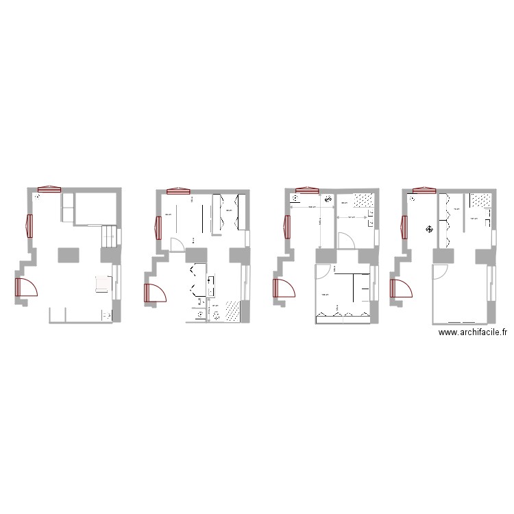 ghis suite parentale. Plan de 0 pièce et 0 m2