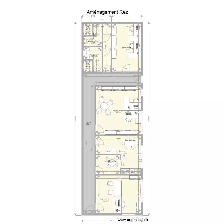 BAL Rez Bureaux Sanitaire MODIF. Plan de 