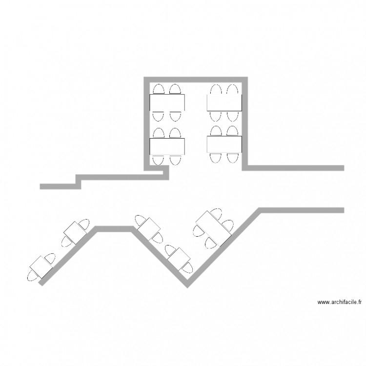 salle à manger salon. Plan de 0 pièce et 0 m2