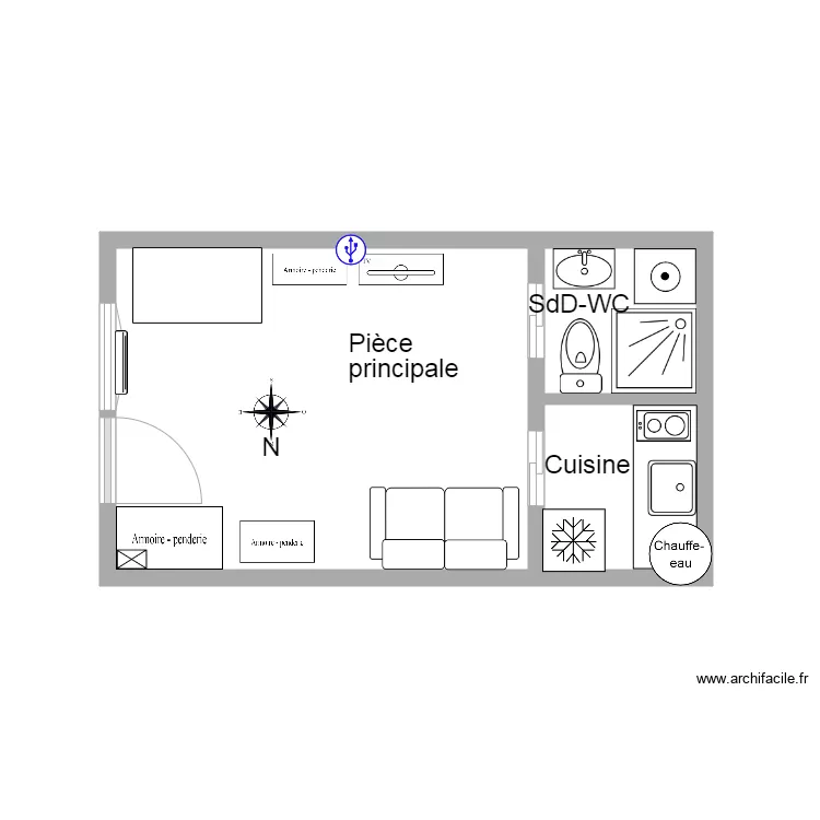 30 Lauriston. Plan de 