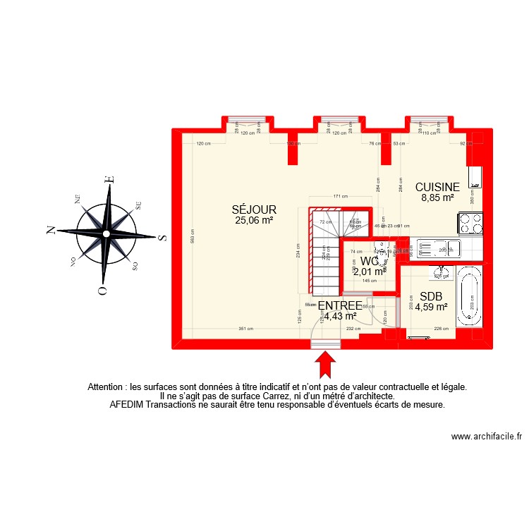 BI14392 - PASCAL. Plan de 16 pièces et 95 m2