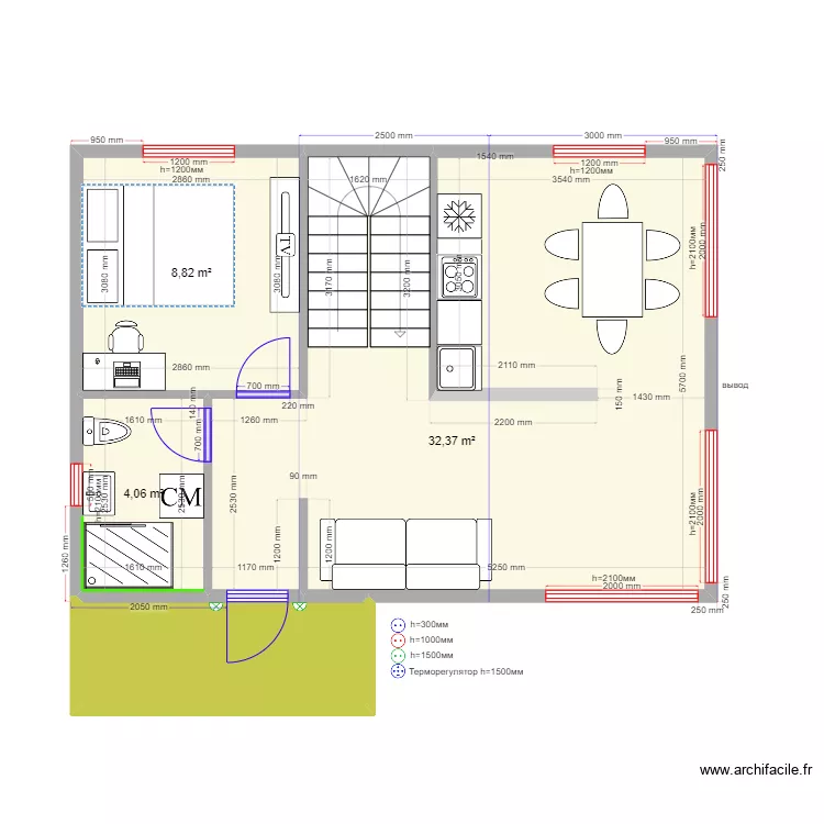 Ocho Stylish. Plan de 