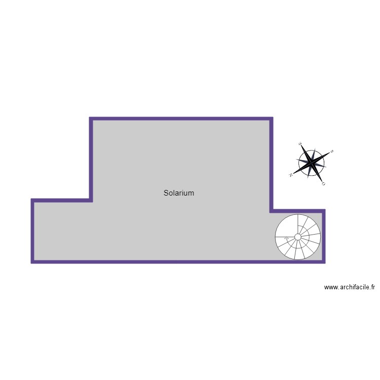 5034 V Atico calle Gigantes y Cabezudos solarium. Plan de 0 pièce et 0 m2