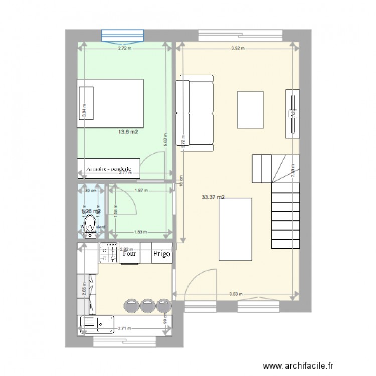 PLAN BATI FRANCE. Plan de 0 pièce et 0 m2