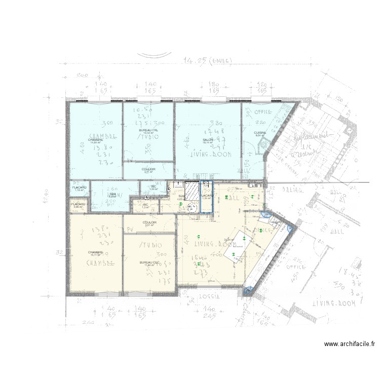 6 bisS CUISINE 1 6. Plan de 0 pièce et 0 m2