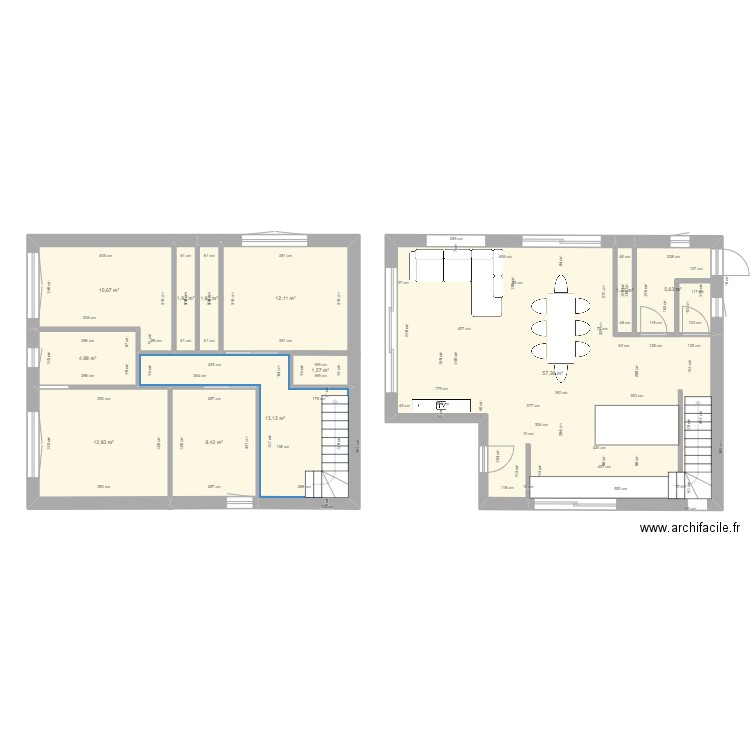 MAISON BEY PROJET. Plan de 0 pièce et 0 m2