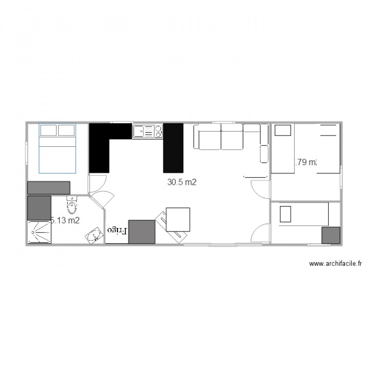 Mobil home J. Plan de 0 pièce et 0 m2