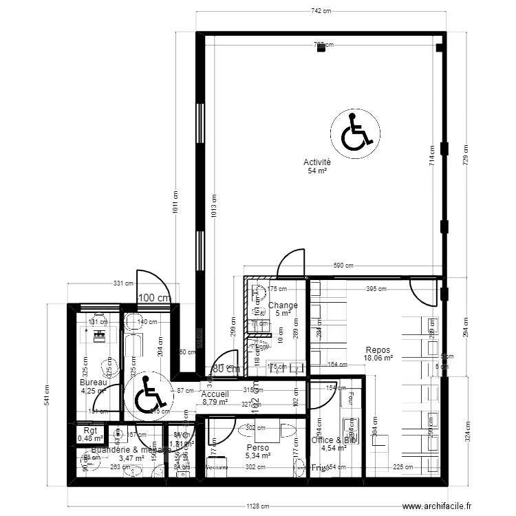 Blanc Mesnil Projet Jordan_Part. 1. Plan de 0 pièce et 0 m2