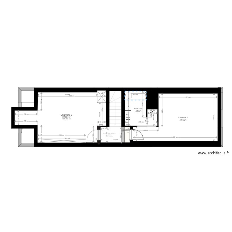 Plan gite gaelle. Plan de 0 pièce et 0 m2