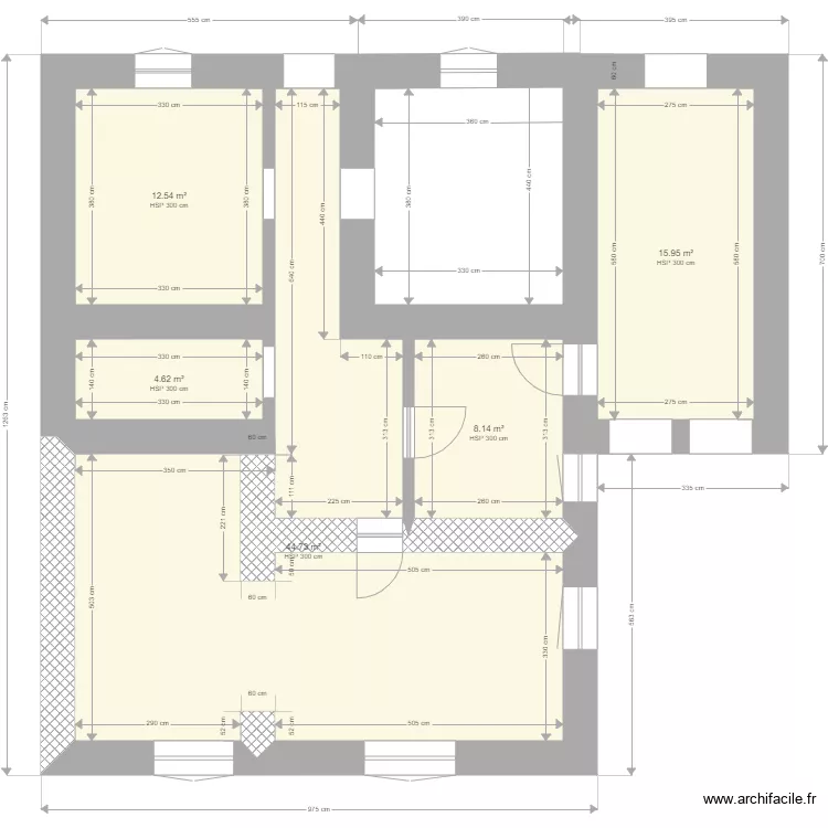 maison . Plan de 