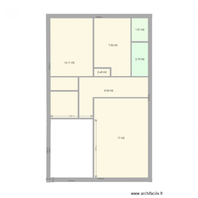 FONCIA COULAUD. Plan de 0 pièce et 0 m2