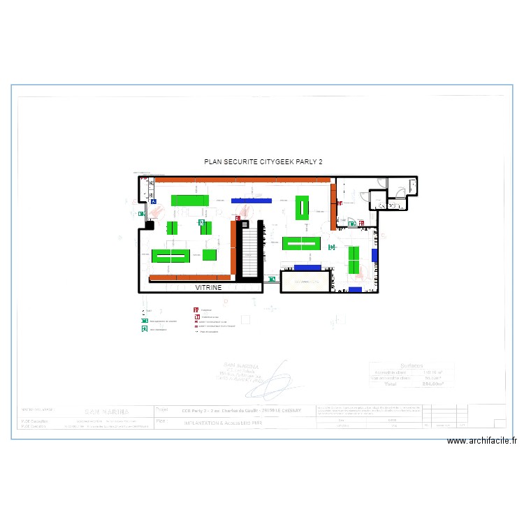 SECURITE CITYGEEK PARLY. Plan de 0 pièce et 0 m2