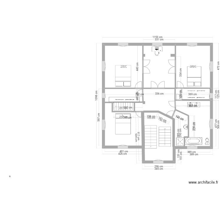 Pla 1er Etage. Plan de 0 pièce et 0 m2