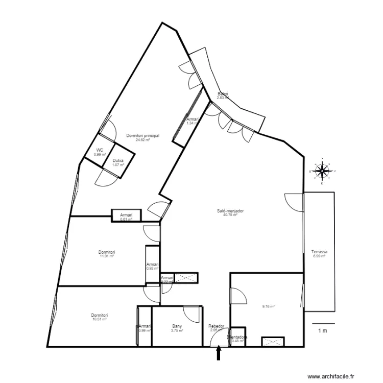 ED MIRADOR DE CANILLO ATIC. Plan de ED MIRADOR DE CANILLO ATIC. Plan de