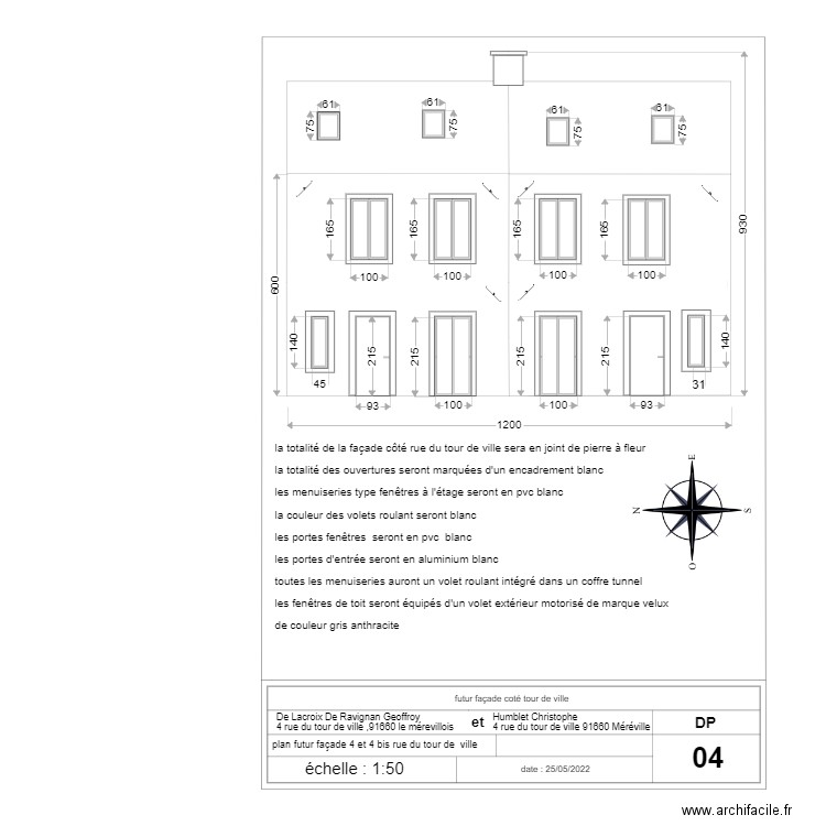 FUTURE FAçade generale. Plan de 0 pièce et 0 m2