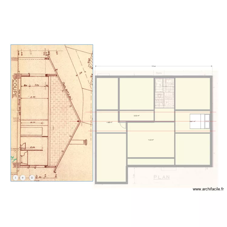 Idée 2 CalculSurfaceHabitable. Plan de Idée 2 CalculSurfaceHabitable. Plan de