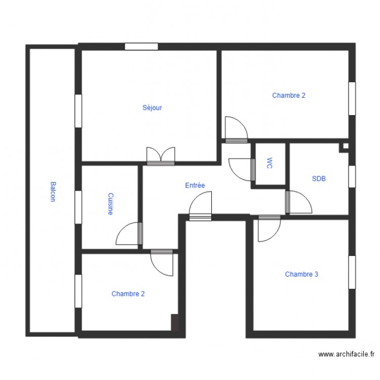 SAIEM 1ETG. Plan de 0 pièce et 0 m2