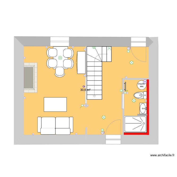 atelier. Plan de 0 pièce et 0 m2