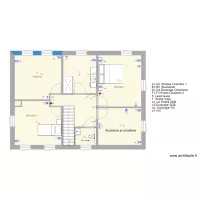 Plan implantation &eacute;tage Juin