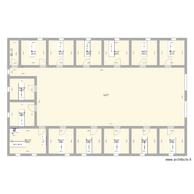 Dos. Plan de 0 pièce et 0 m2