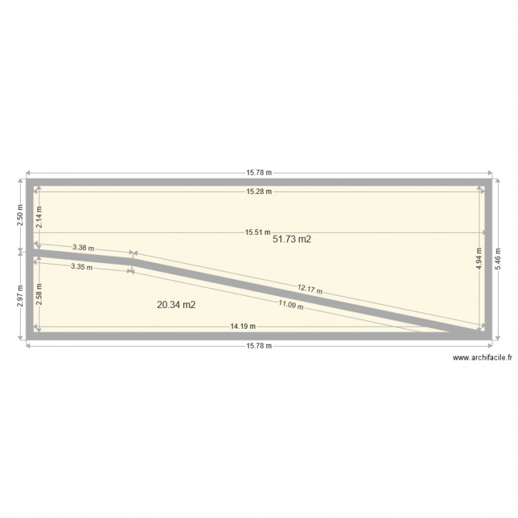 RAMPE DE GARAGE A. Plan de 0 pièce et 0 m2