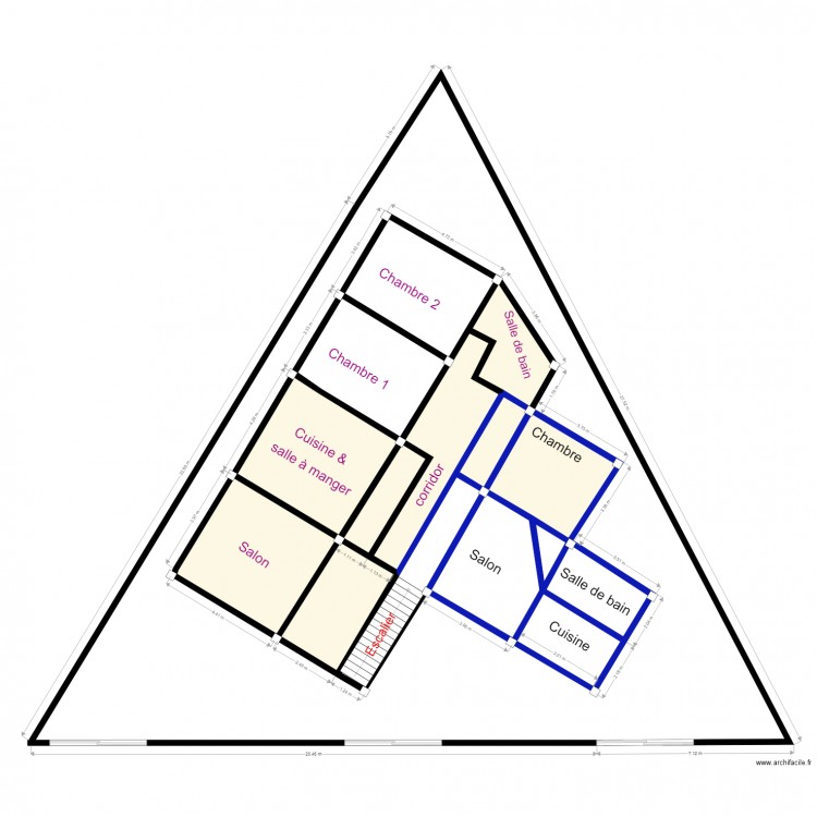 prosper semelles. Plan de 0 pièce et 0 m2