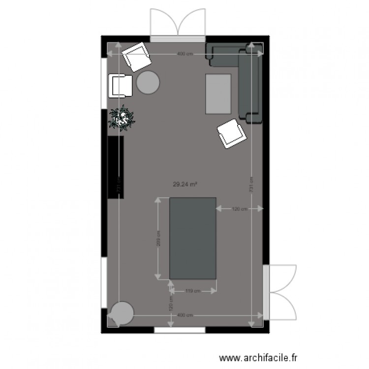 Salon Billard     Jeux. Plan de 0 pièce et 0 m2