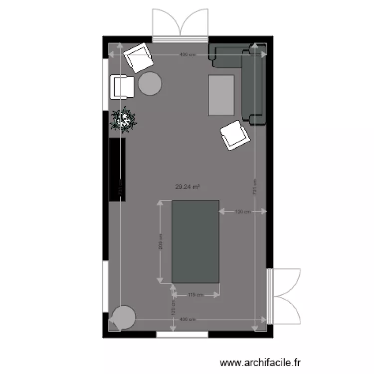 Salon Billard Jeux. Plan de Salon Billard Jeux. Plan de