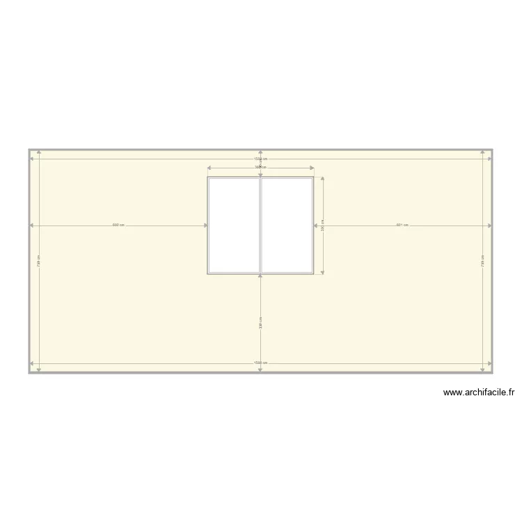 wall 14 window X 3. Plan de 