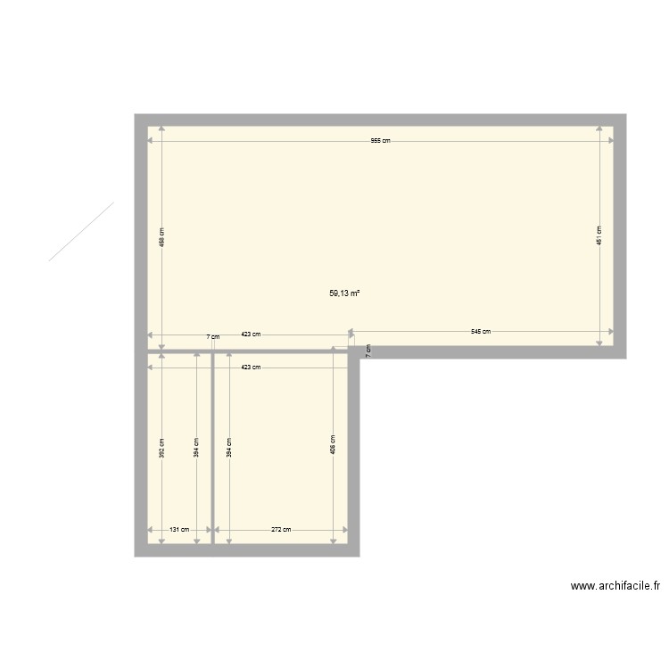 PLANTA 1 BORJA. Plan de 0 pièce et 0 m2