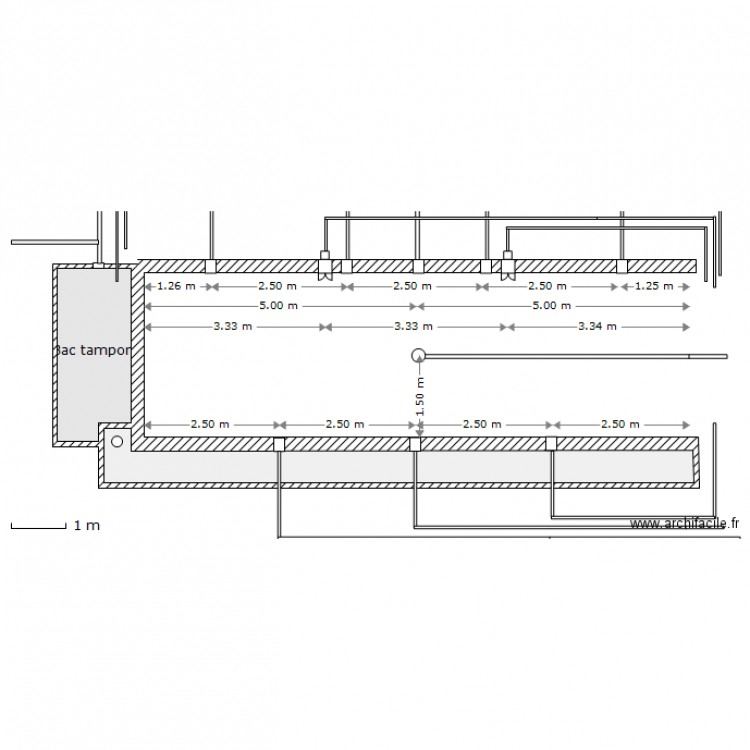 Piscine LEOPOL TAMPON. Plan de 0 pièce et 0 m2