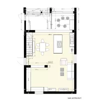 Salon S&eacute;jour cuisine