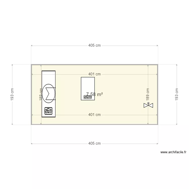 CAVE ST JEAN. Plan de 