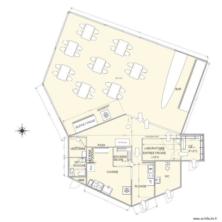 GUINGUETTE. Plan de 0 pièce et 0 m2