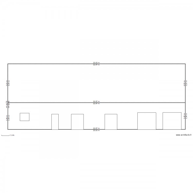 Facade-ouest-stjust. Plan de 0 pièce et 0 m2