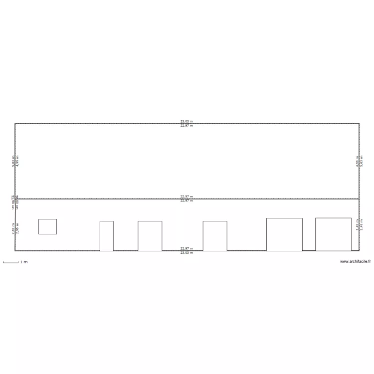 Facade-ouest-stjust. Plan de 