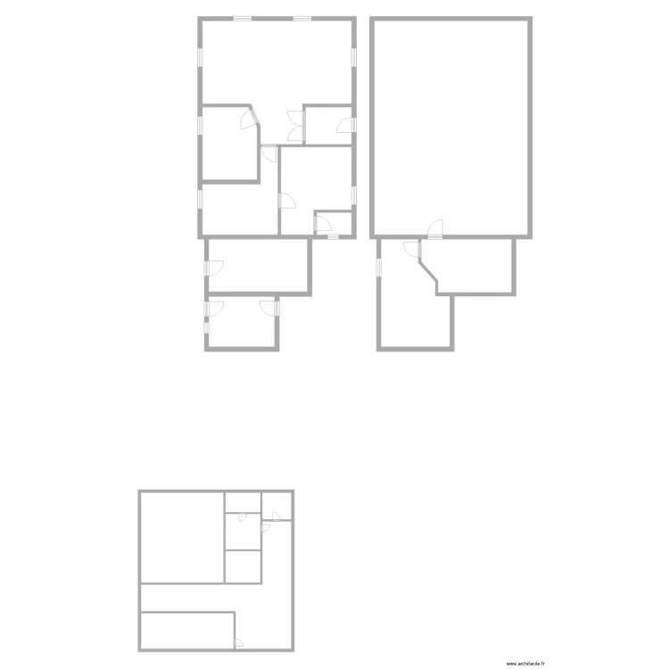 RECHER OSENBACH. Plan de 