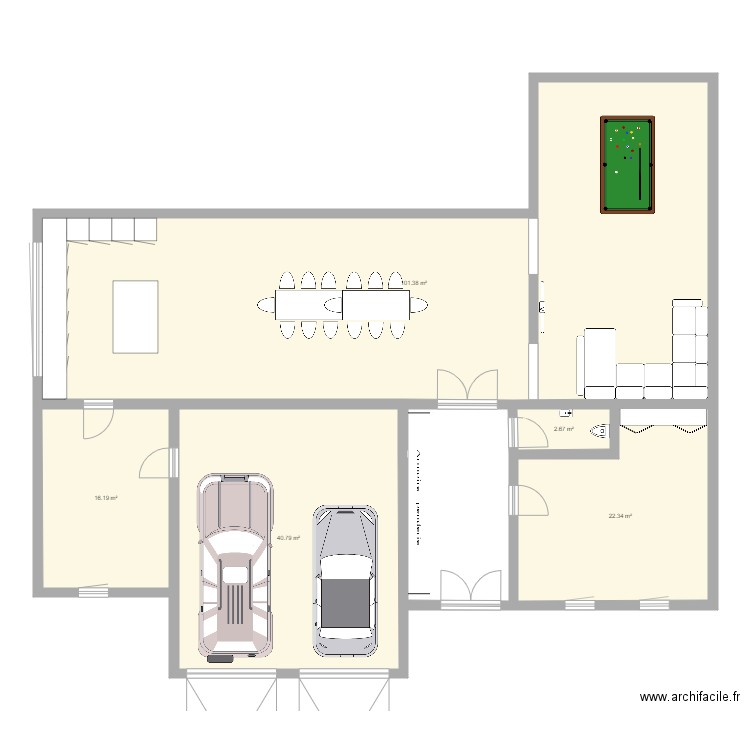 maison chastre. Plan de 0 pièce et 0 m2