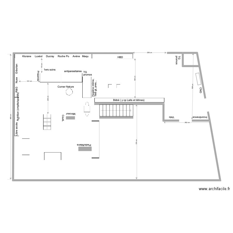 Pharmacie Claudin version 080822. Plan de 0 pièce et 0 m2