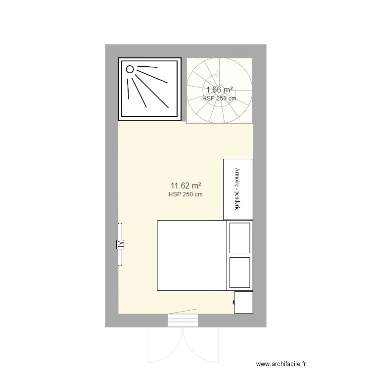 st istvan krt AMENAGEMENT STUDIO. Plan de 0 pièce et 0 m2