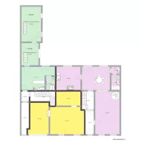 Plan de d&eacute;coupe RdC 34 et 34 bis