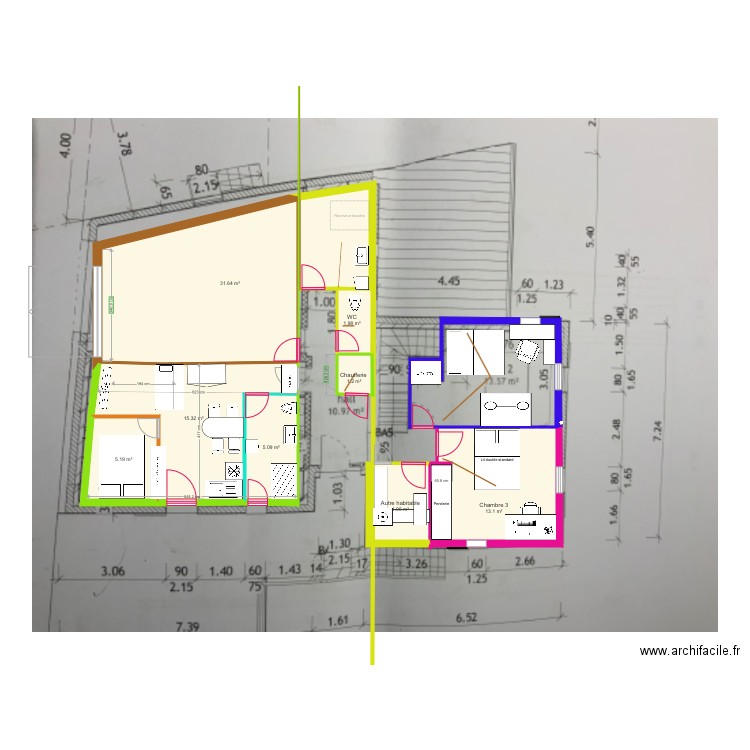 Nouvelle proposition annexe. Plan de 0 pièce et 0 m2