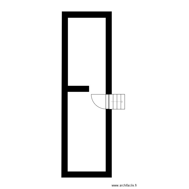 POUTOT. Plan de 13 pièces et 151 m2