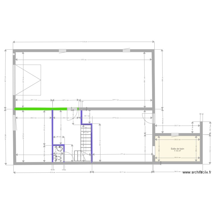 ROCHEPRADIERE. Plan de 0 pièce et 0 m2