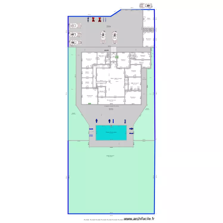  80. Plan de 