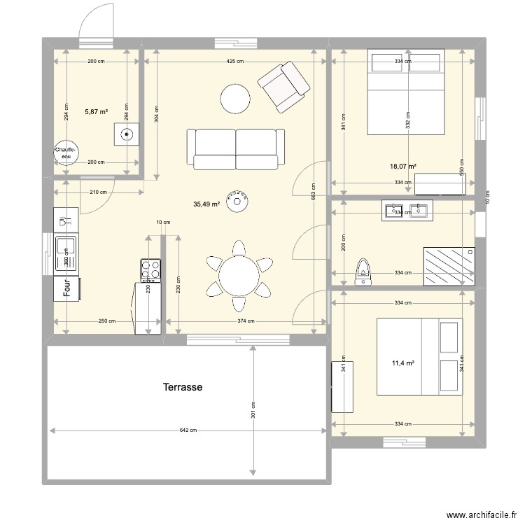 Maison sept 22. Plan de 0 pièce et 0 m2