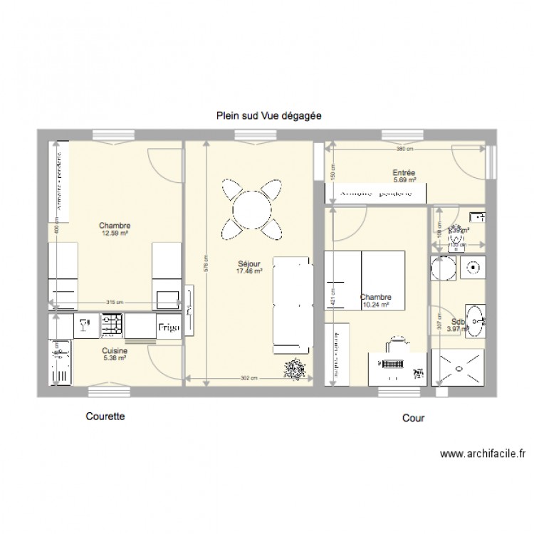 7 CITE HITTORF PARTOUCHE  3eme. Plan de 0 pièce et 0 m2