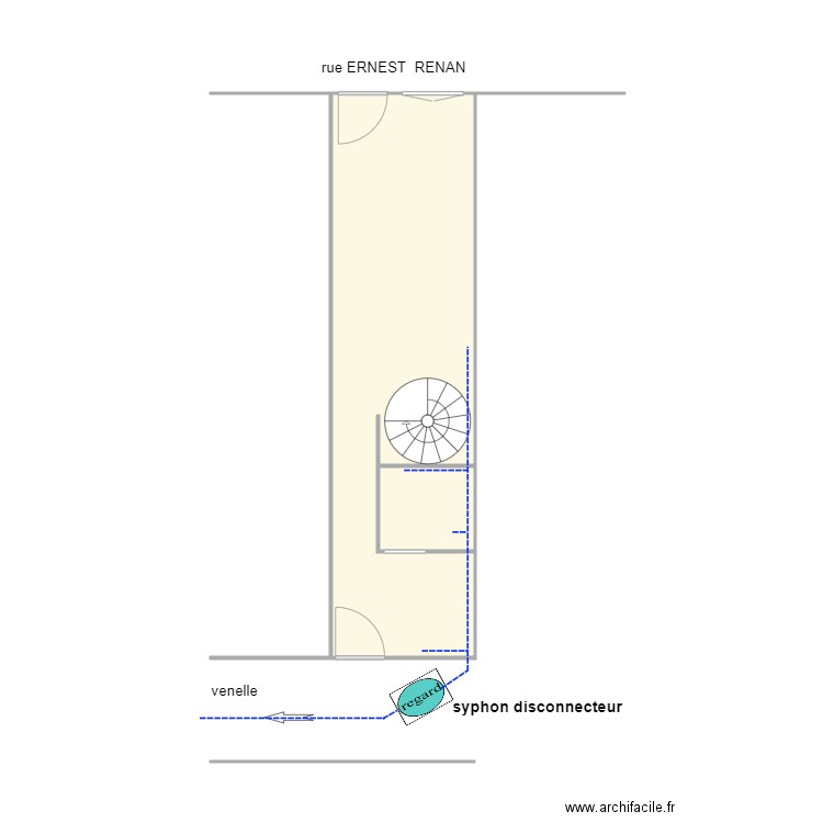 ANAUTH ASS. Plan de 2 pièces et 21 m2